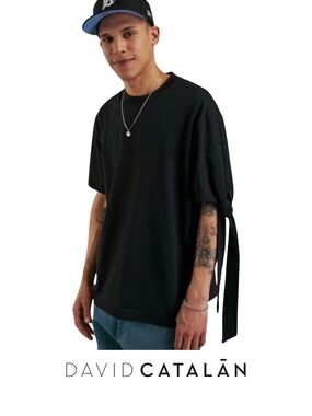 David Catalan Men’s Lace Tee